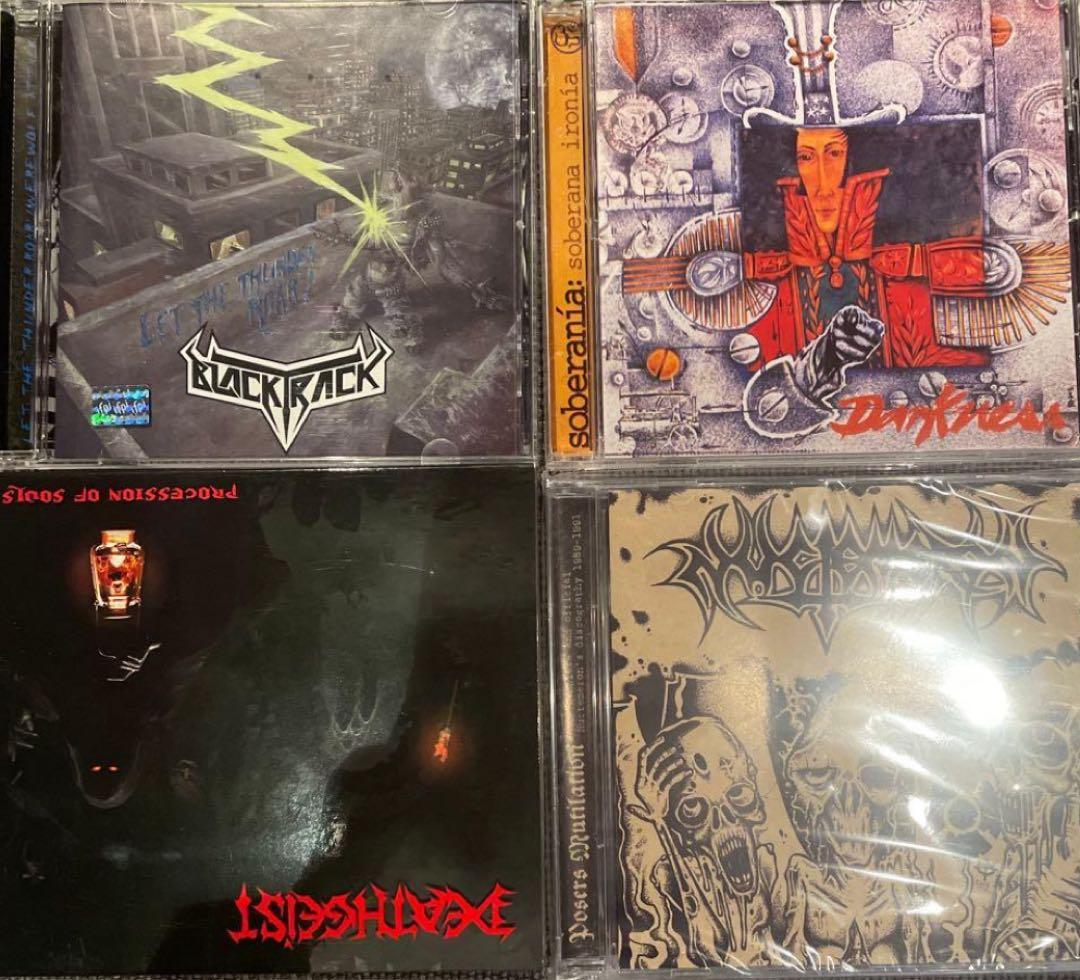 大特価！バラ売、追加、他商品との入替歓迎！南米メタルレア盤まとめ売り4枚セット