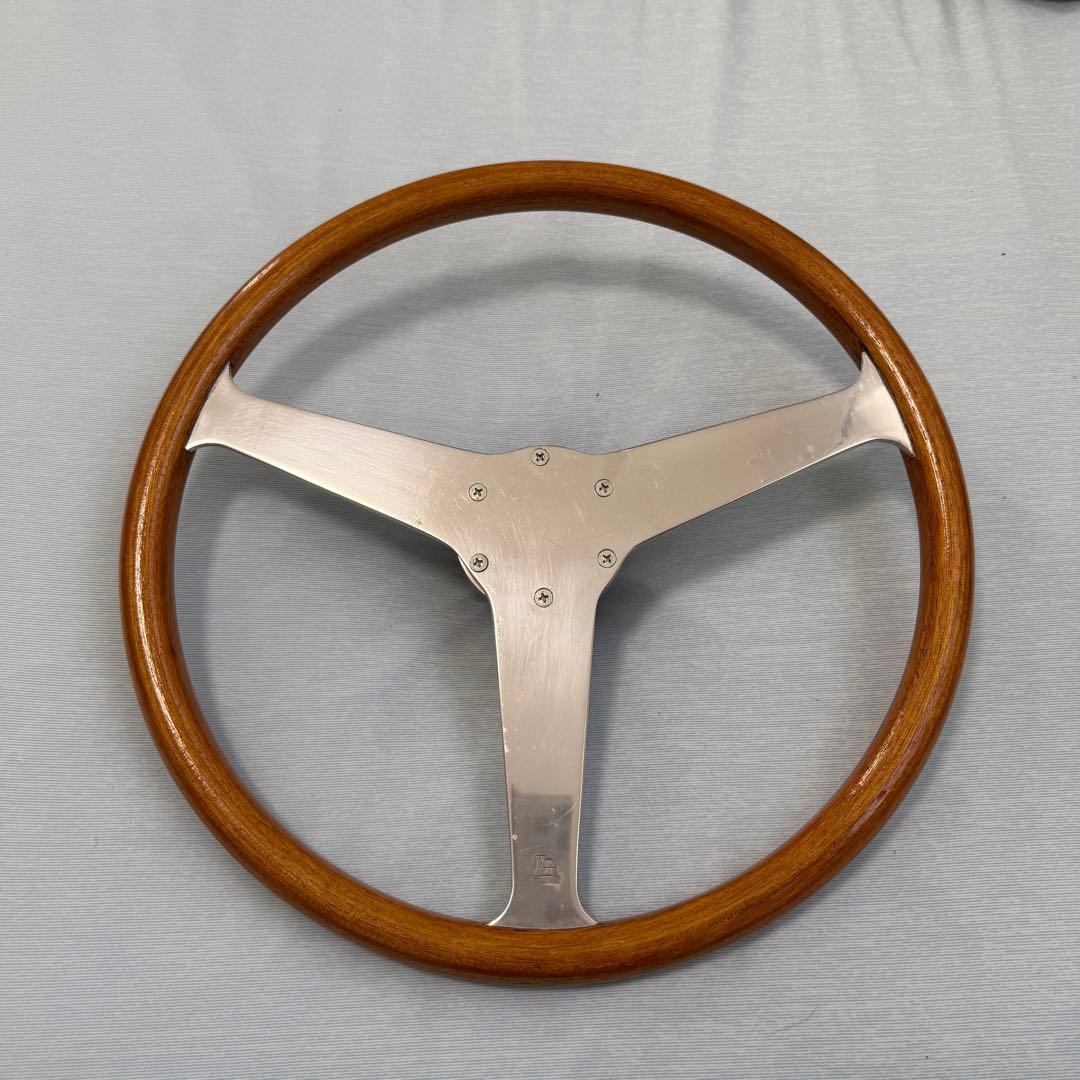 ぶ*つ様 希少　レスレストン　ウッド　ステアリング ボス付き　ミニ　　mini
