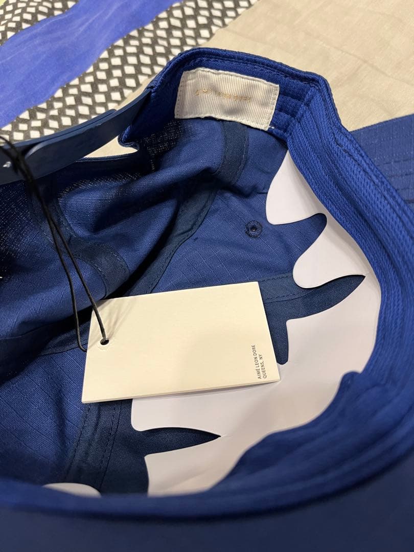 Aimé Leon Dore キャップ ネイビー