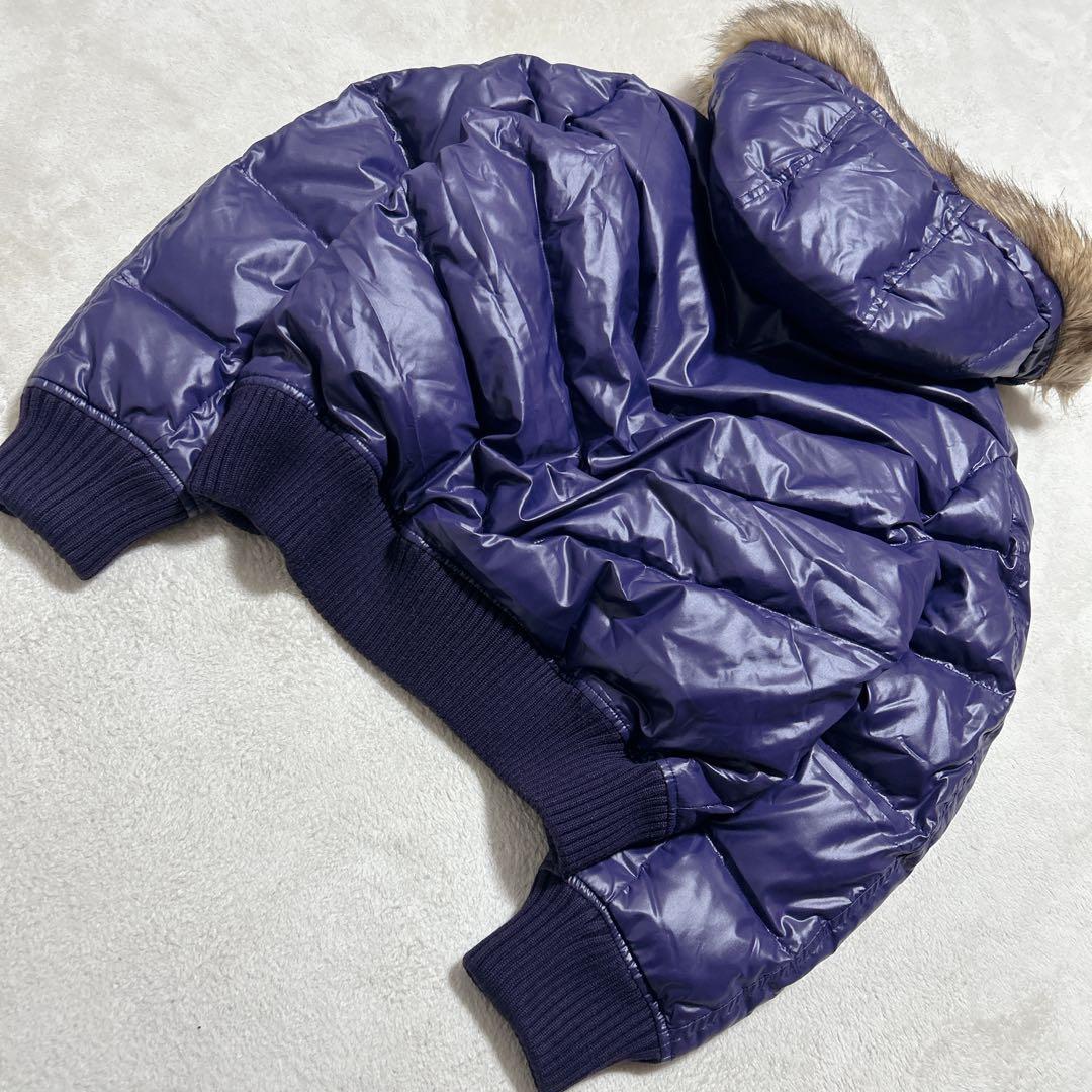未使用級 00s オールドユニクロ 3way ダウンジャケット 光沢 y2k 紫
