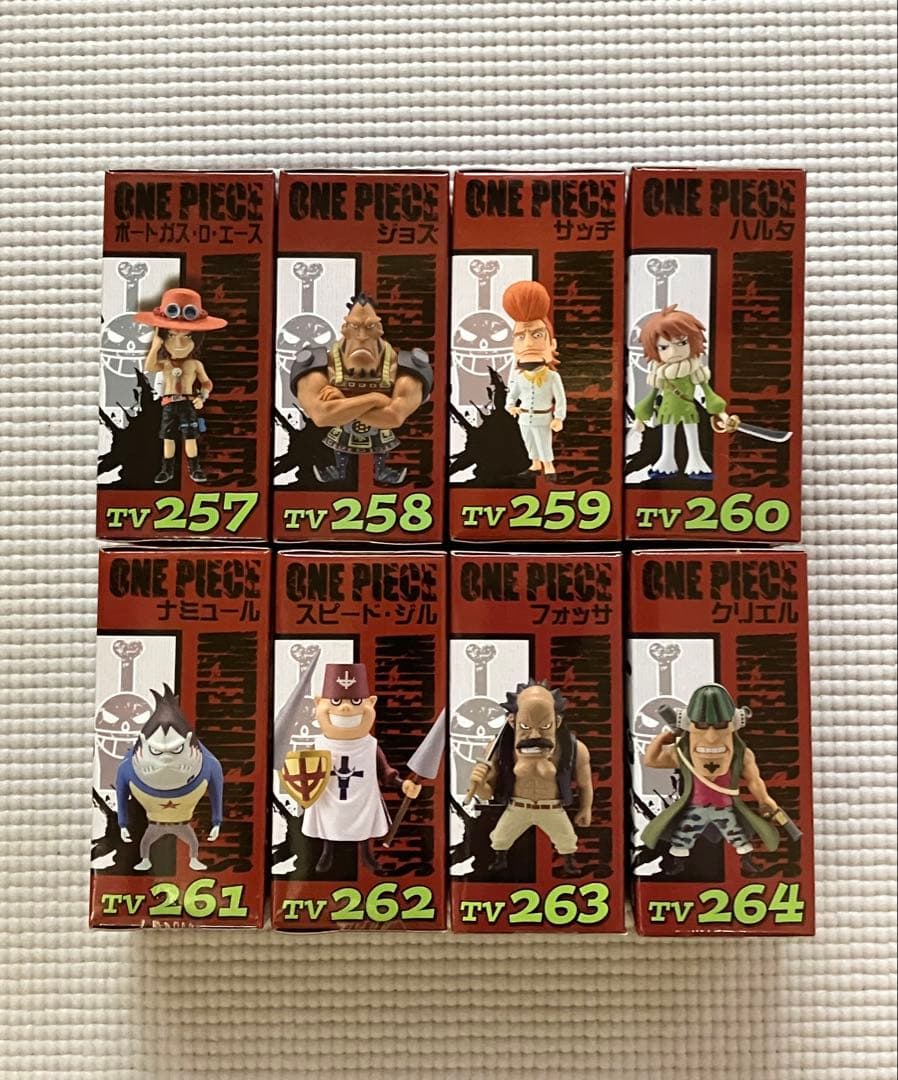 ワールドコレクタブル ワンピース 白ヒゲ海賊団 赤髪海賊団 26種【未開封品】