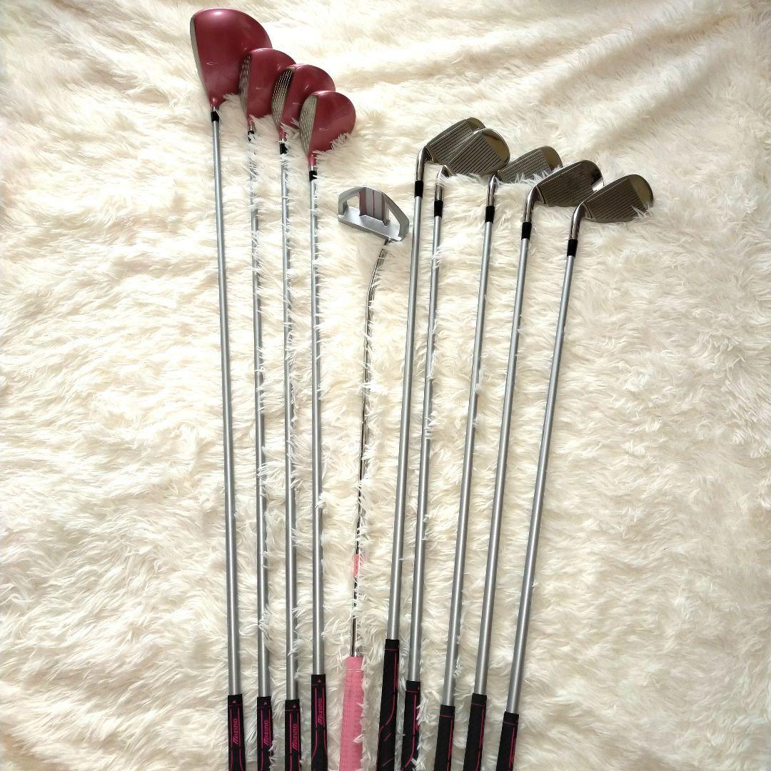 Mizuno efil レディース ゴルフクラブ10本セット　初心者　ボール付