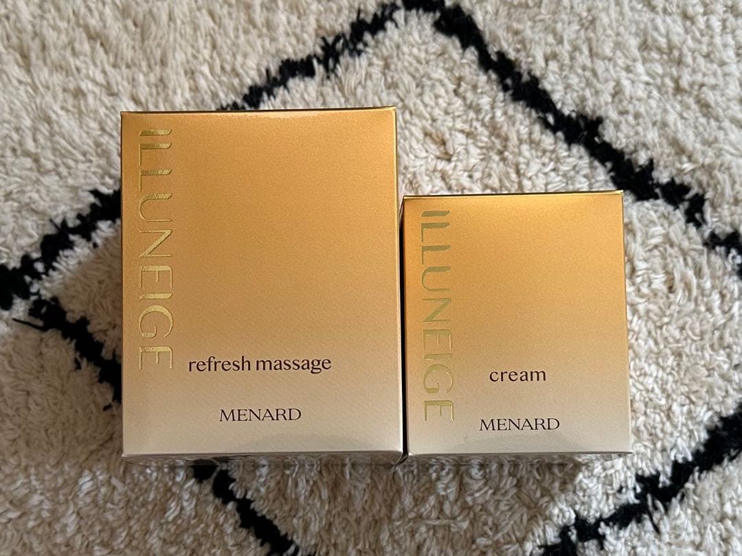 Aメナードイルネージュリフレッシュマッサージ&クリーム2点セット