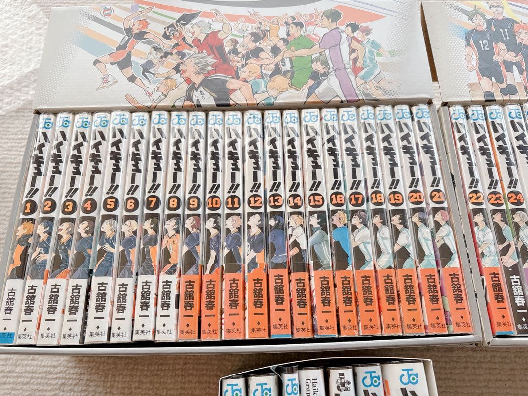 【専用】ハイキュー 全巻セット 45巻　初版　帯付き　古舘春一