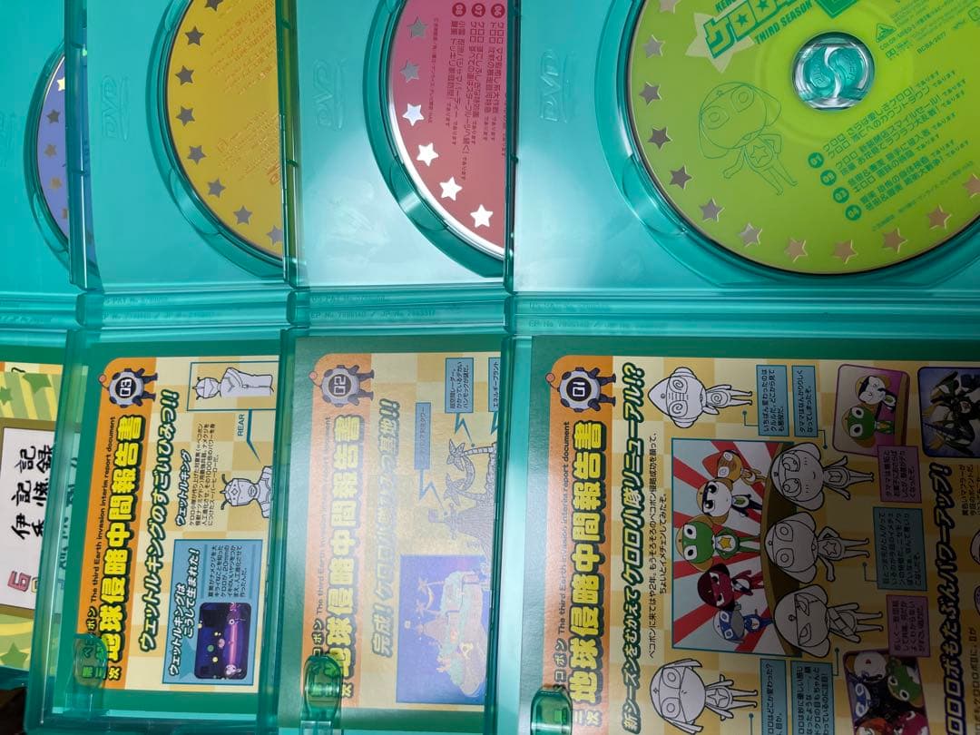 ケロロ軍曹　DVD box付きセット