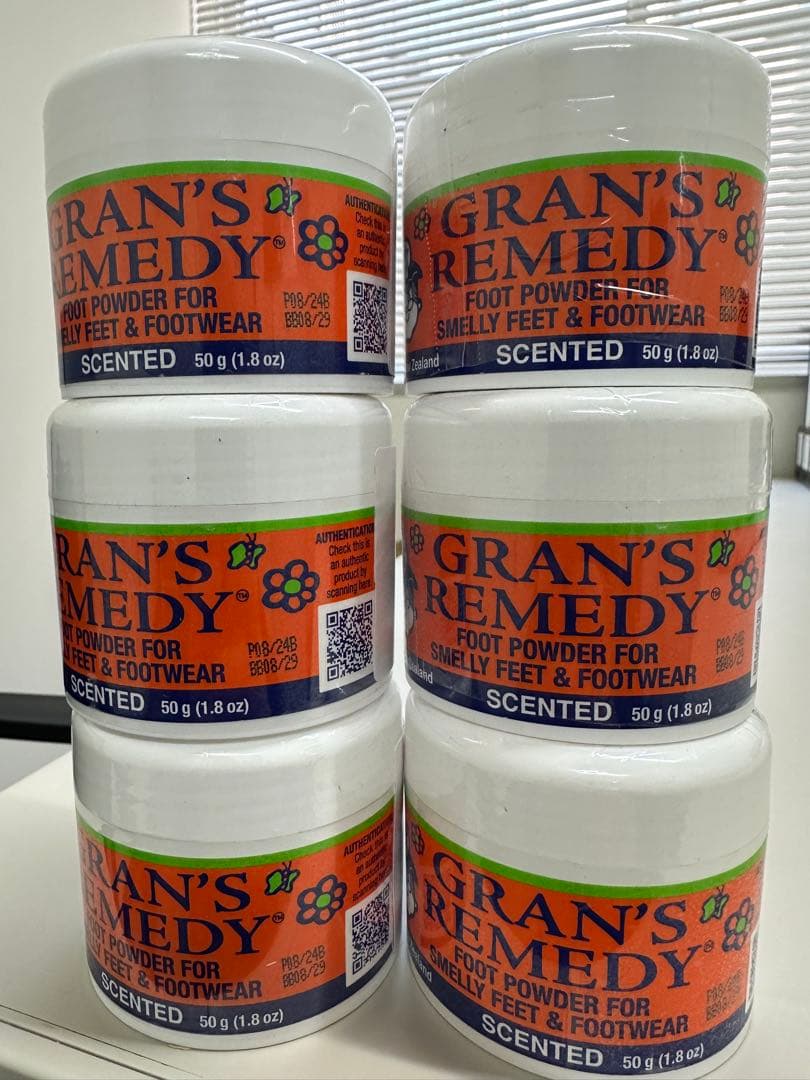 GRAN'S REMEDY グランズレメディ50g*6個 靴の消臭 花の香り