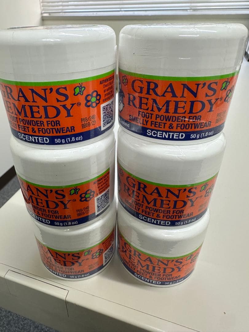 GRAN'S REMEDY グランズレメディ50g*6個 靴の消臭 花の香り