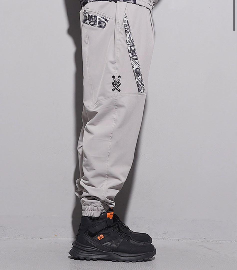 ¥72,600RUSSELUNO/M】中綿ナイロンセットアップ半袖ジョガーパンツ