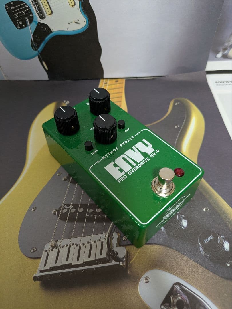 Mythos Pedals Envy Overdrive NV-9 TS系