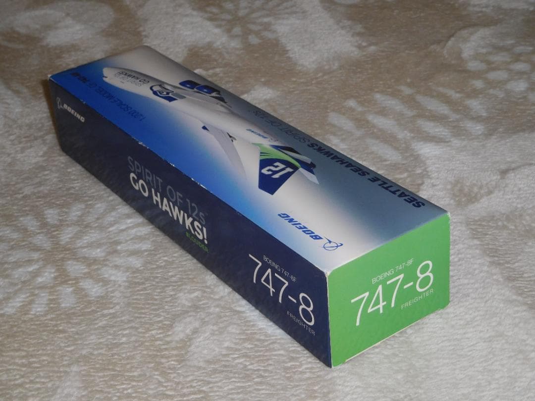 シアトルシーホークス BOEING 747-8F アメリカンフットボール NFL