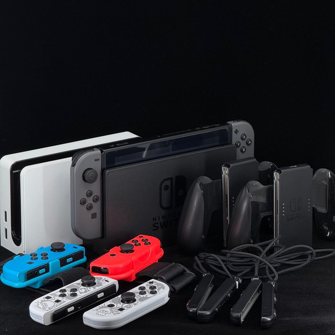 Nintendo Switch 本体セット＋ドック2つ＋Joy-Con3セット