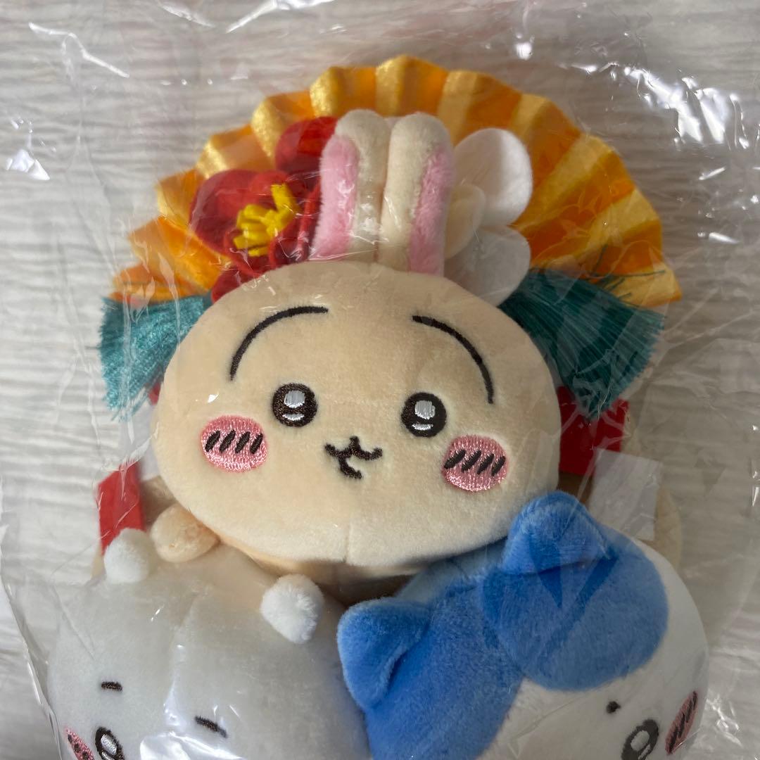 ちいかわ　しめ縄なぬいぐるみ