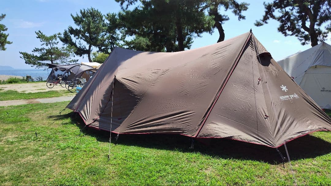 値下げ！　 peak ランドステーションL　新品ロープ、取説、元箱あり