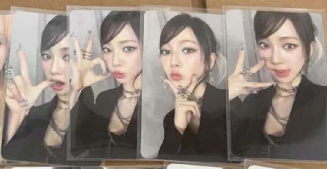 aespa popup armageddon カリナ　4枚セット