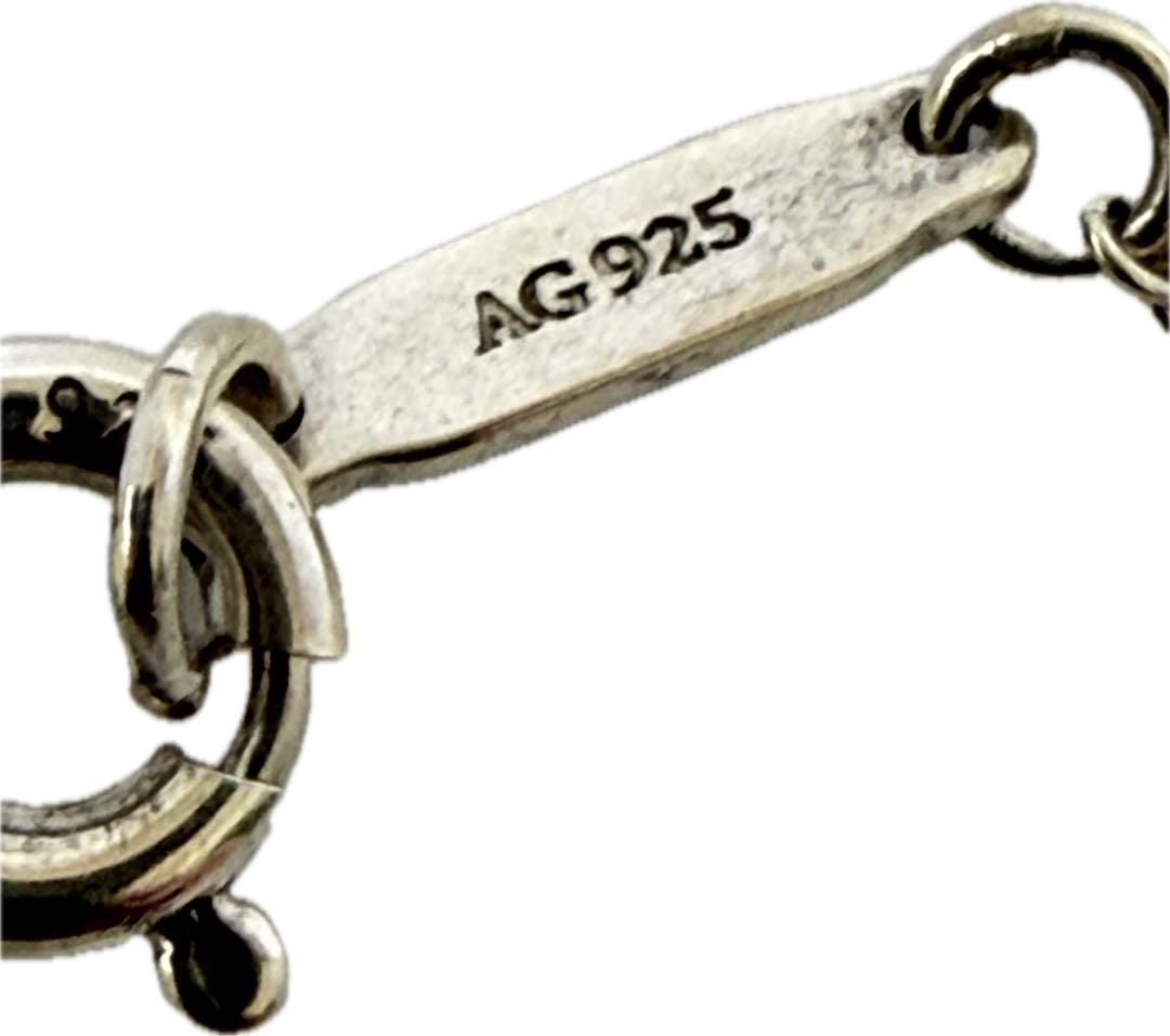 ティファニー 925 オープンハート スモールクロス シルバー ネックレス