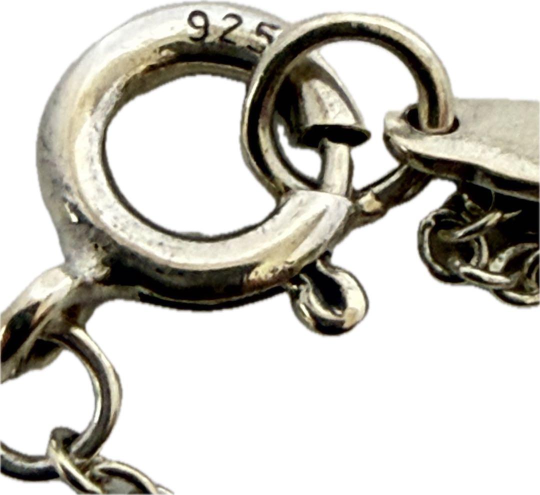 ティファニー 925 オープンハート スモールクロス シルバー ネックレス