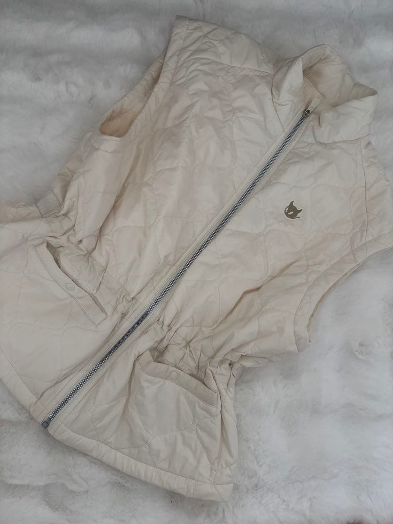 WACCキルティング ノースリーブジャケット