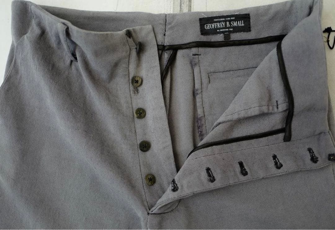 【破格】Geoffrey B.Small クロップドカーブ パンツ 44