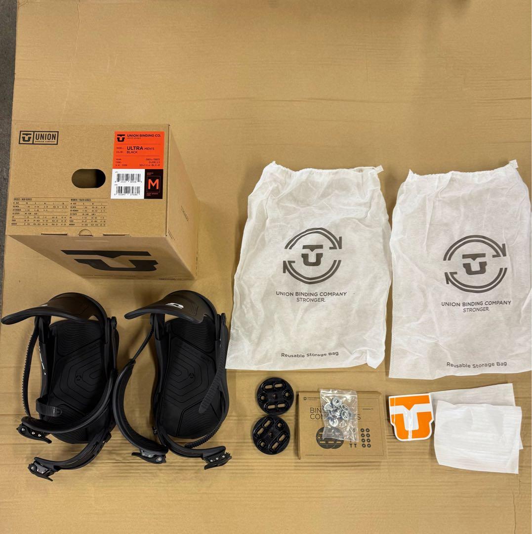 新品未使用 UNION24-25 ユニオンULTRAウルトラBlack 開封済み