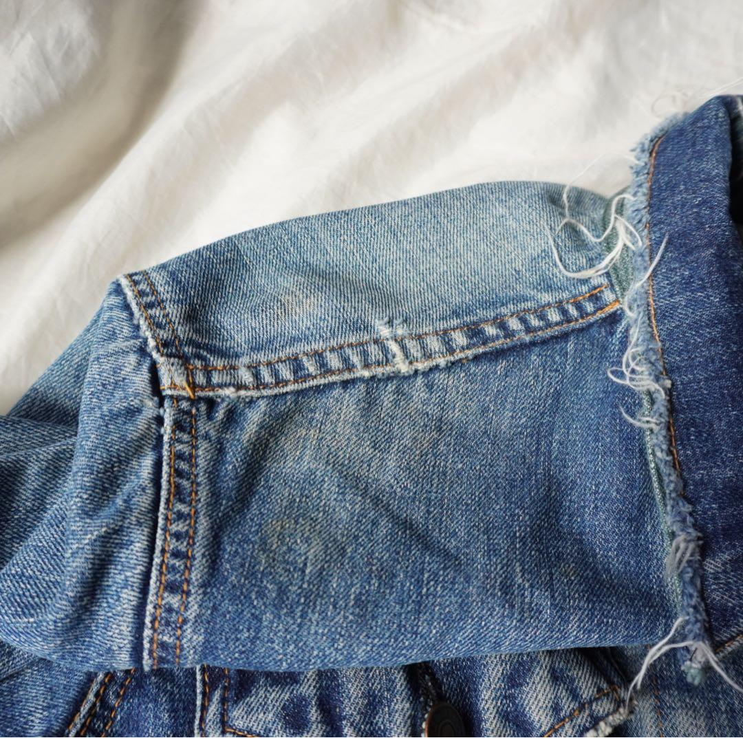 60s Levi’s 70505 4th bigE 均等V 刻印521