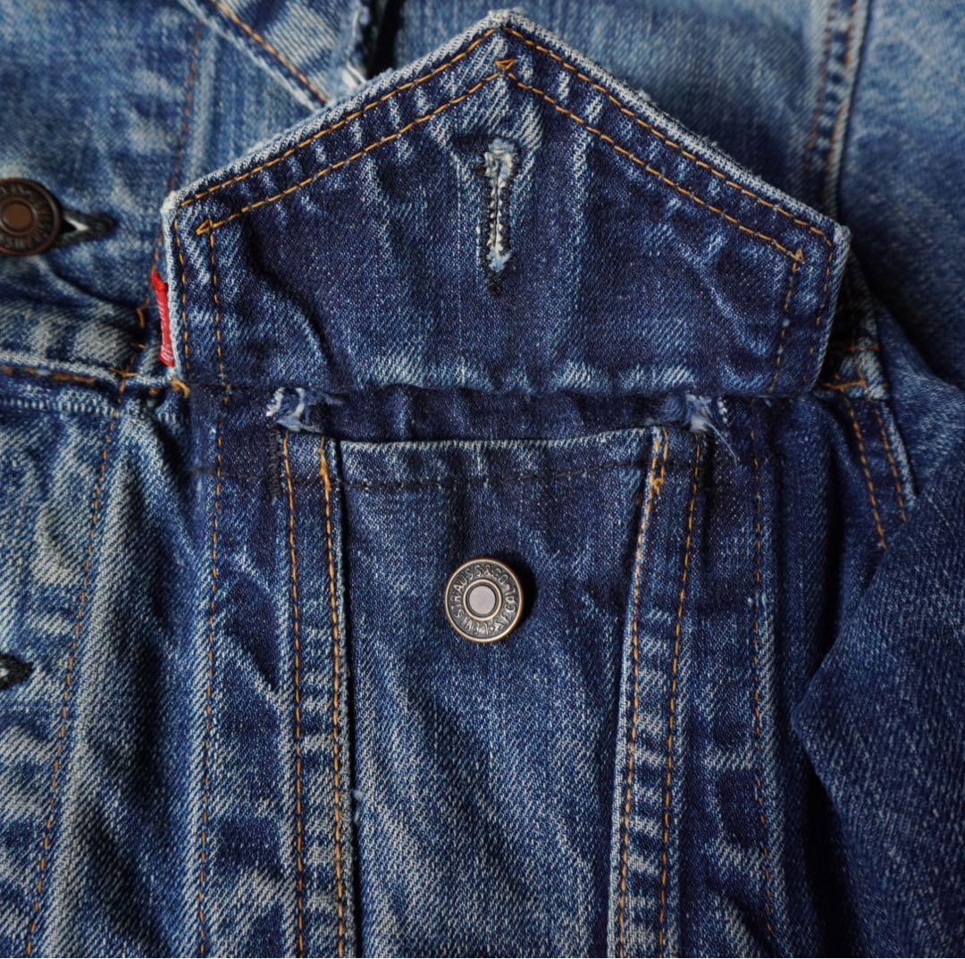 60s Levi’s 70505 4th bigE 均等V 刻印521