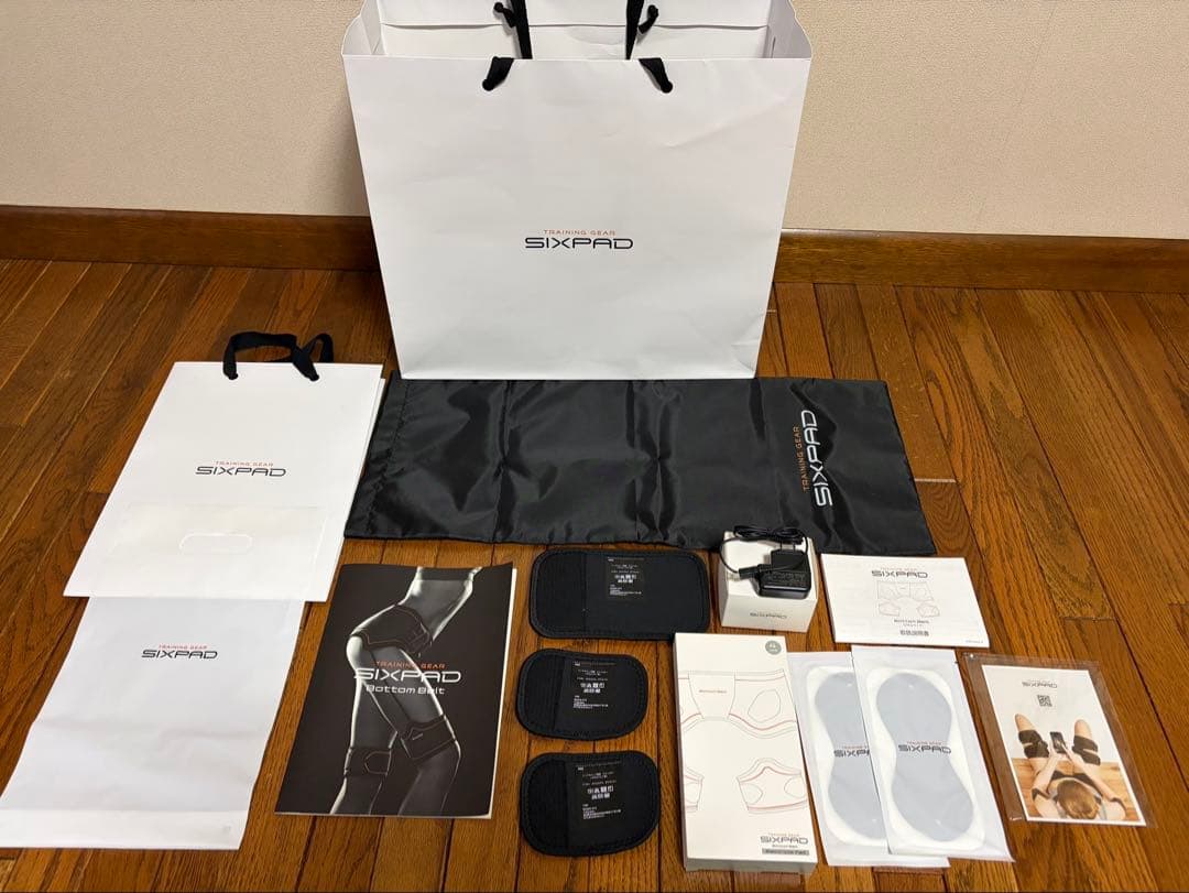 【箱説明書あり】SIXPAD EMSトレーニングベルト　ボトムベルト