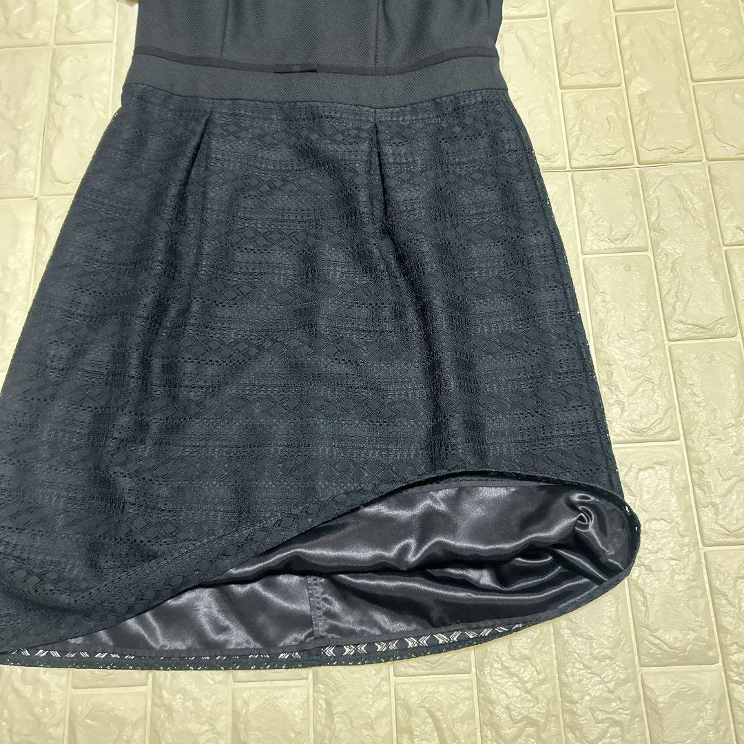 希少サイズ13XL東京ソワールRifanneリファンネ フォーマル３点セット 紺