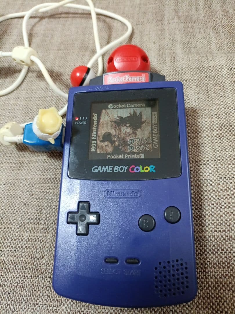 動作確認済　ゲームボーイ　プリンター　＆　トゲピーケーブル　おまけ付き