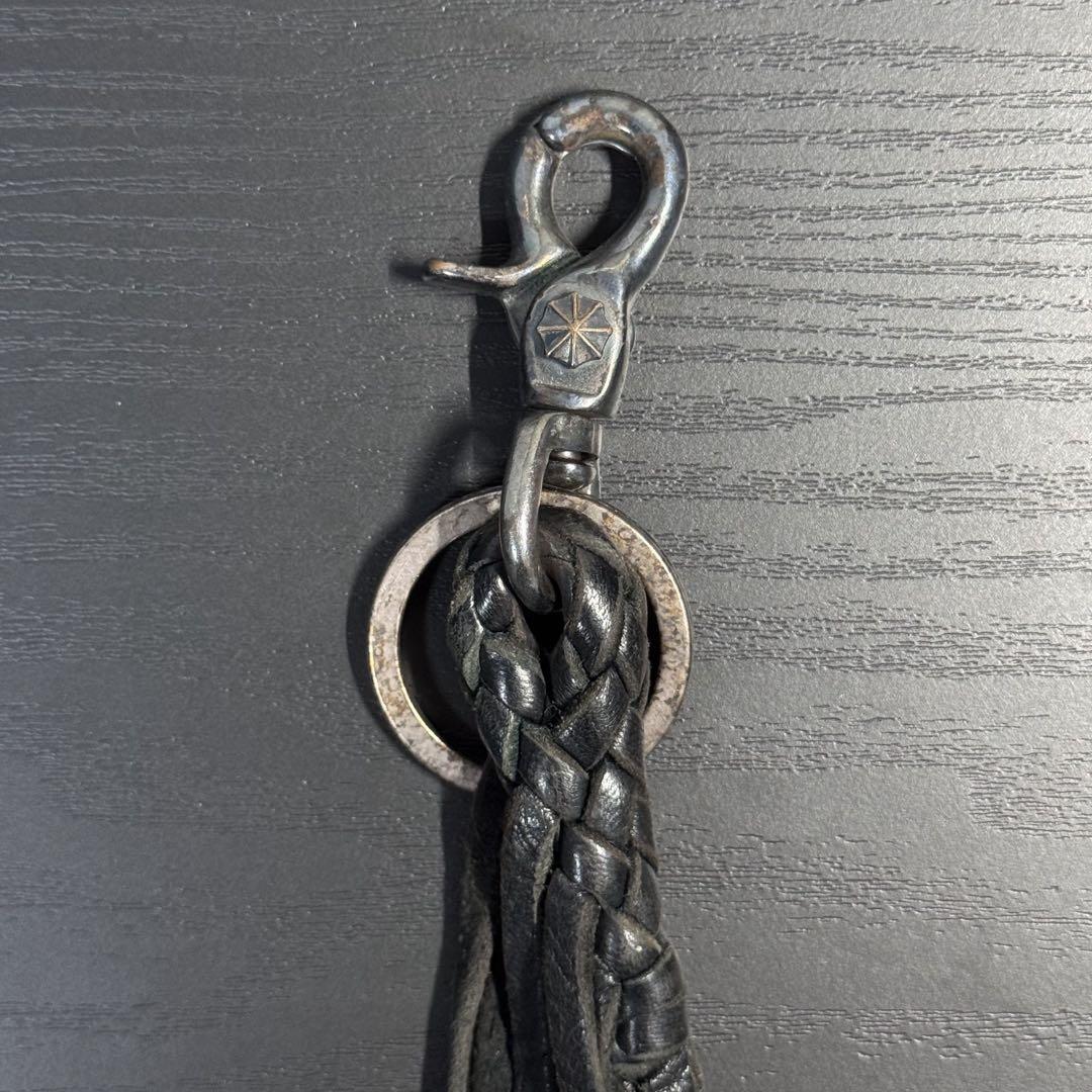 BACKLASH/バックラッシュ レザーフリンジ キーホルダー