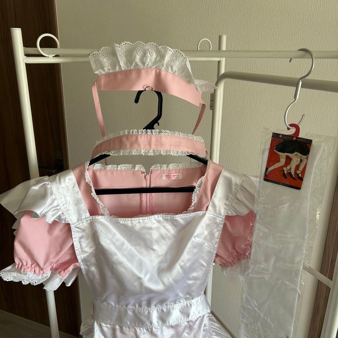 【コスプレ】★キャンディフルーツ★ニコレッタメイド服 ピンク