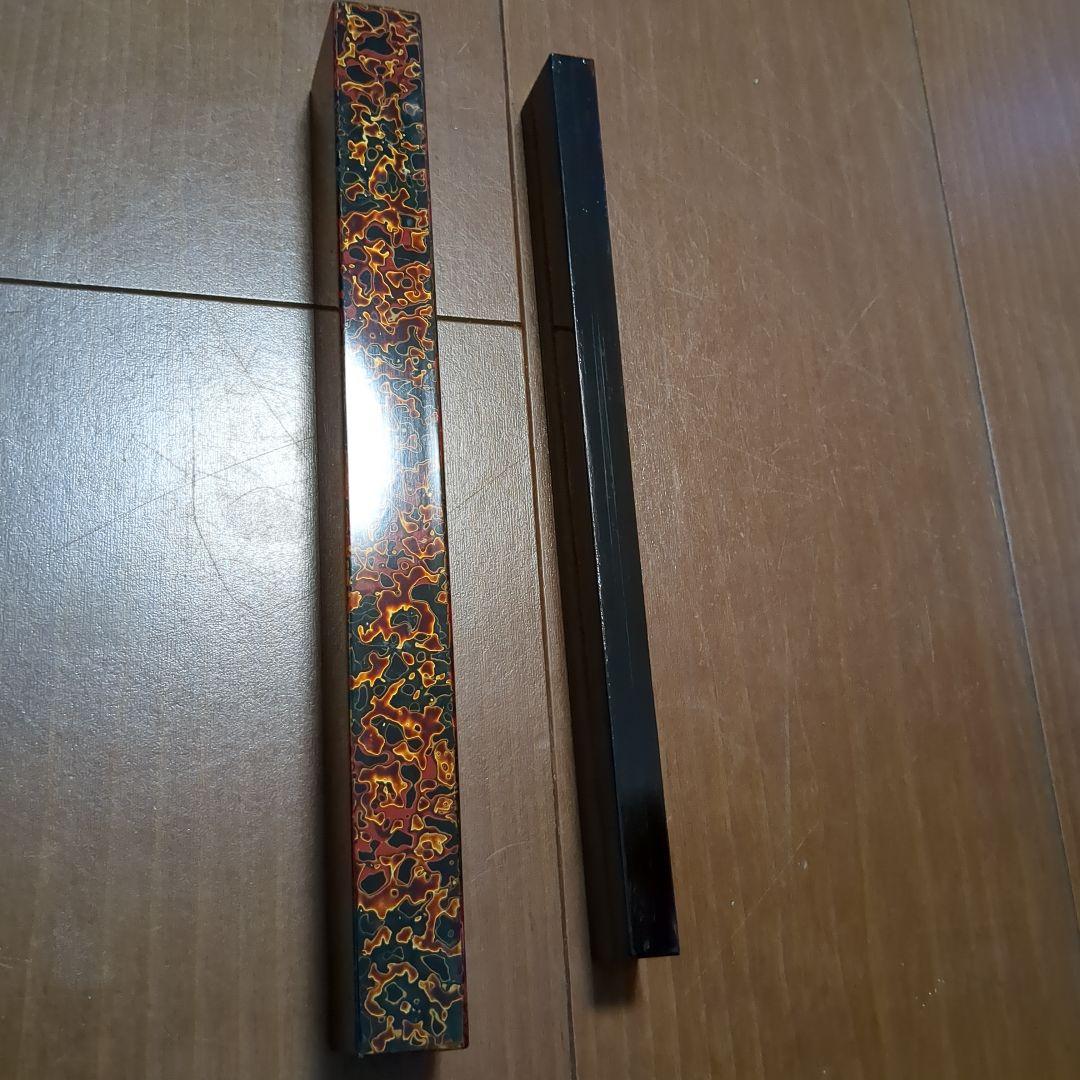 津軽塗　箸　箸入れ　漆塗り　伝統工芸　漆器　アンティーク　雑貨　小物　インテリア