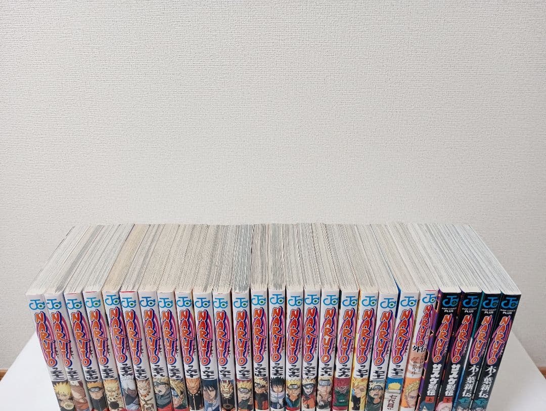 【ほぼ全巻初版・帯付き】NARUTO 全巻　外伝　サスケ烈伝　木ノ葉新伝