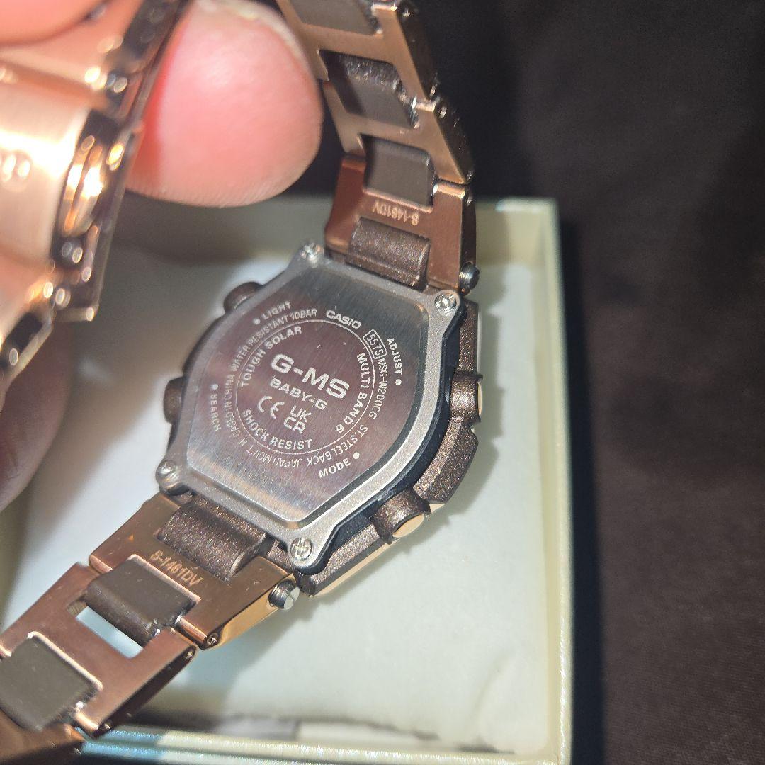 CASIO BABY-G MSG-W200CG 美品