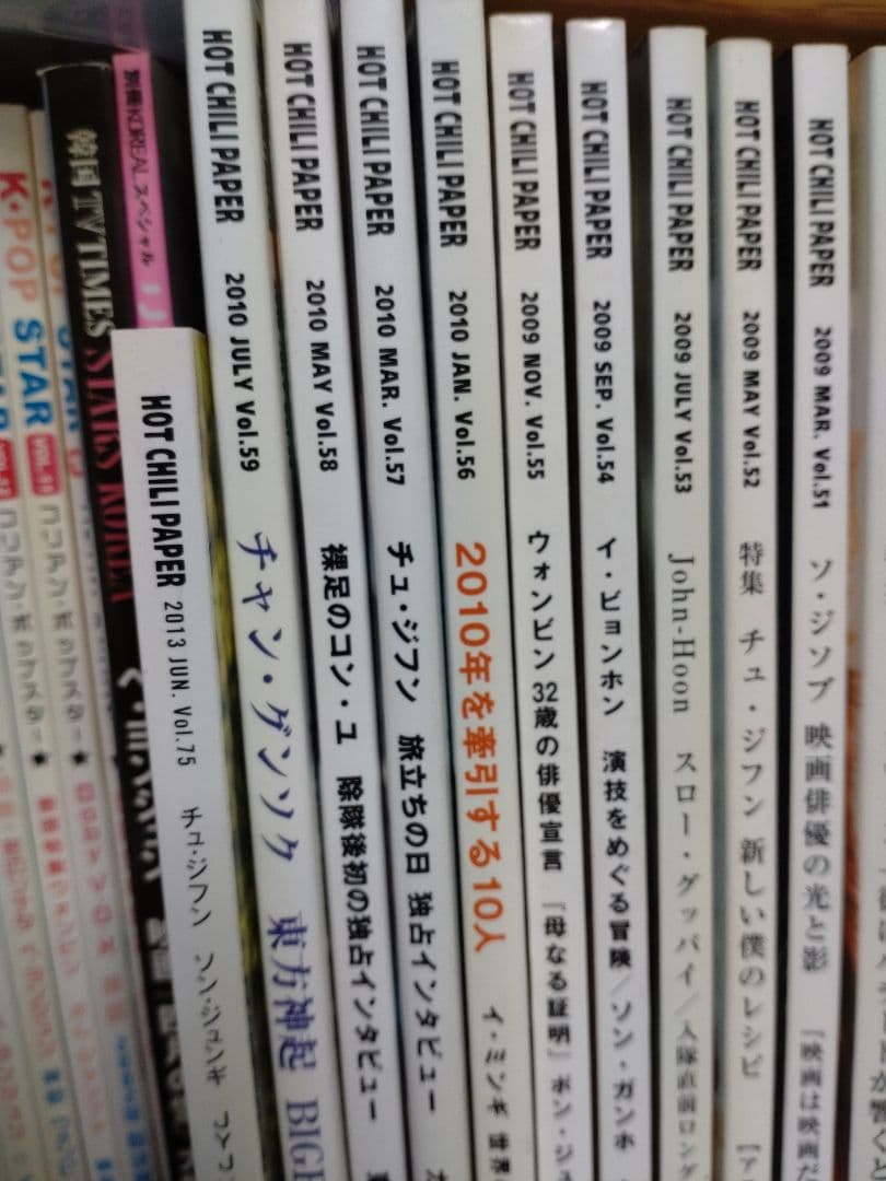 ホットチリペーパー　49冊　韓国　韓流　まとめ売り