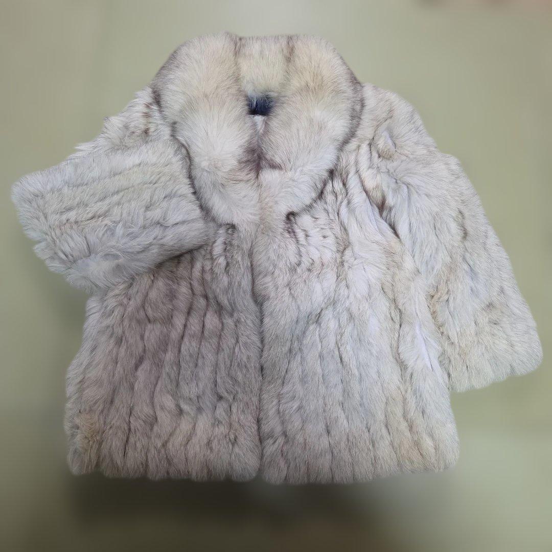 ブルーフォックス フォクスコート 着丈73㎝ 肉厚