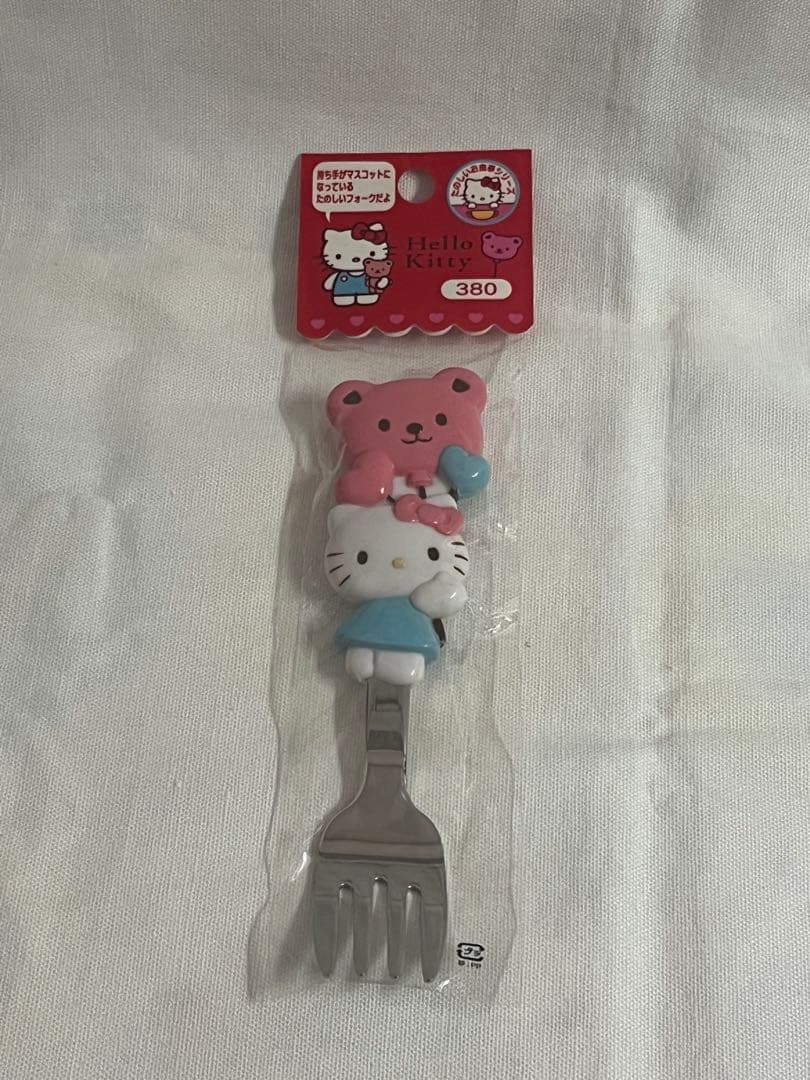 キティ　マスコットフォーク　ハローキティ　サンリオ