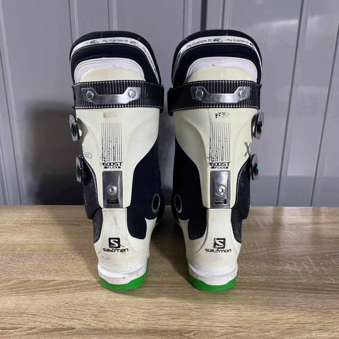 elan168cm SALOMON26/26.5cmストック付きスキーセット