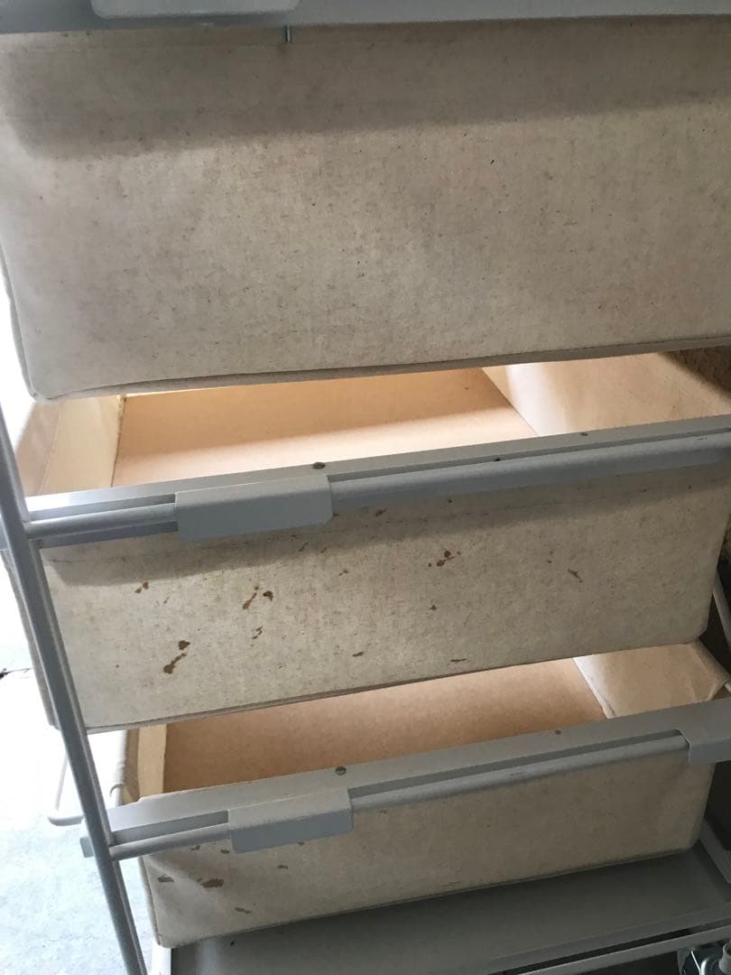 無印良品　 スチール　収納　引き出し　MUJI 帆布 ユニットシェルフ