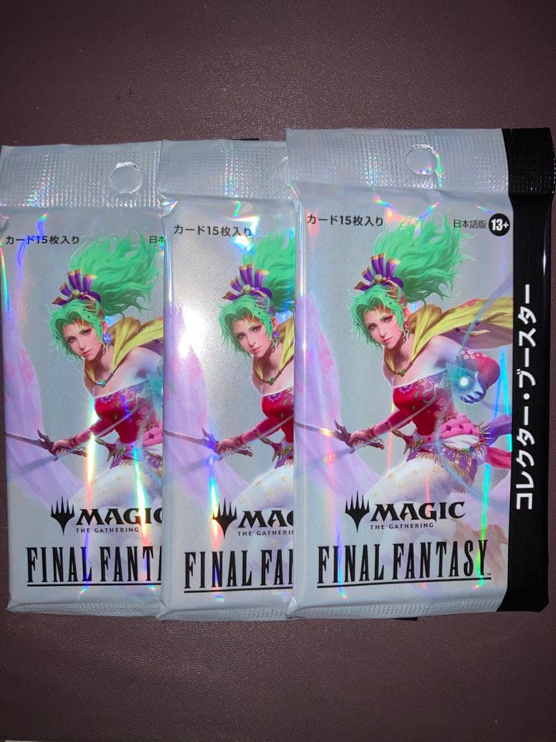 mtg ファイナルファンタジー　日本語版　コレクターブースター 3パック　FF