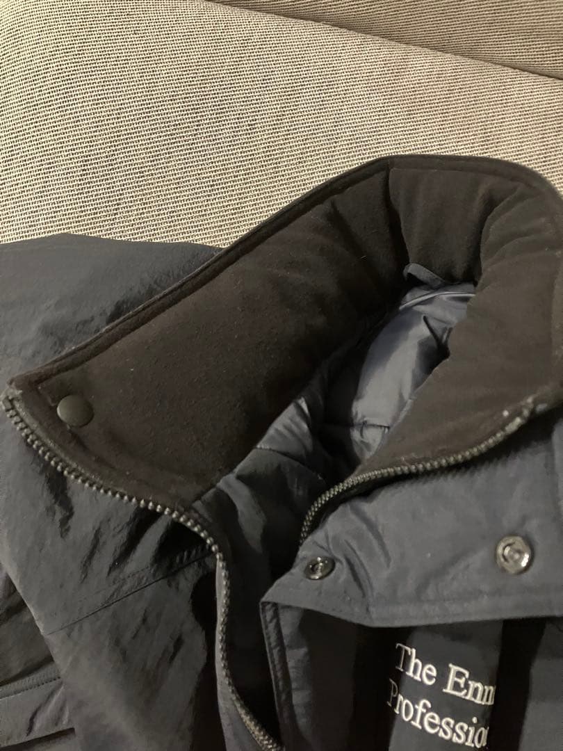 ジャケット・アウター ENNOY PADDED NYLON BENCH COAT L 2025