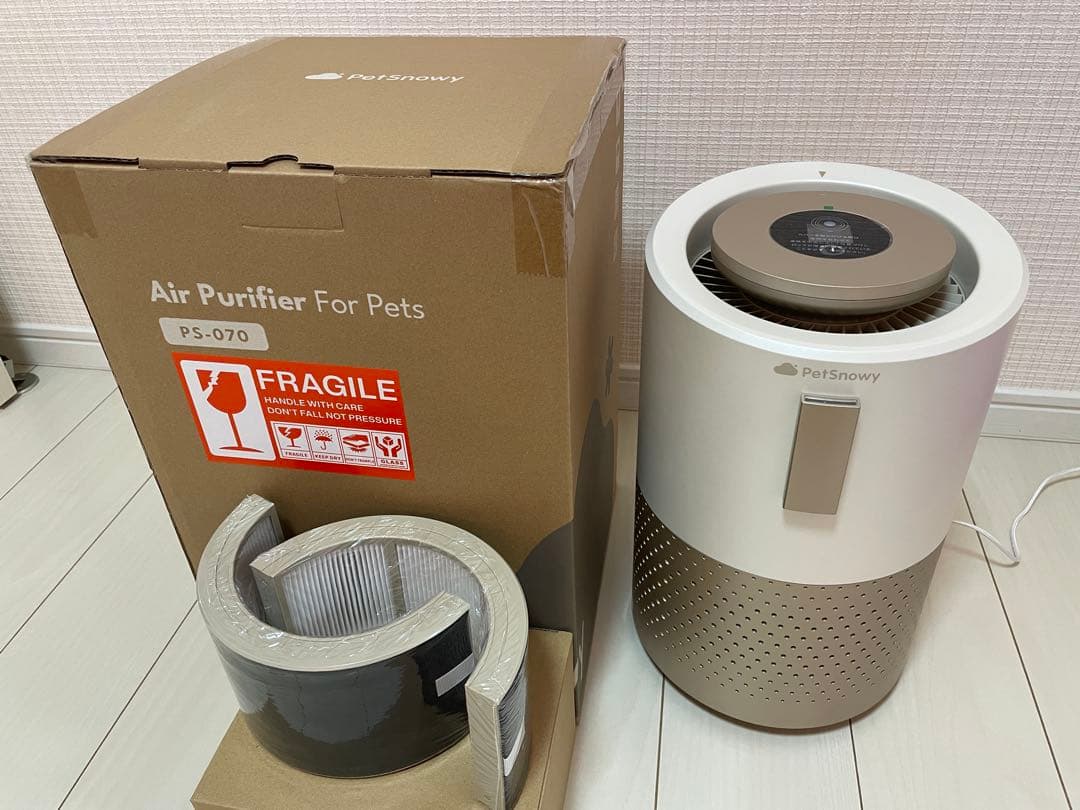ペット用空気清浄機（Pety/PS-070)交換用フィルター付き