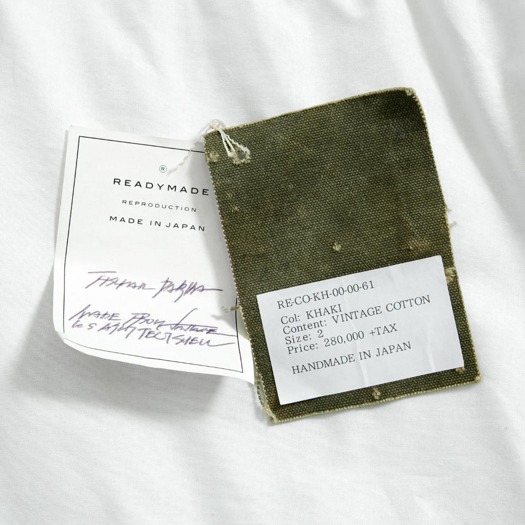 新品 READYMADE FISHTAIL PARKA LOGO ロングコート