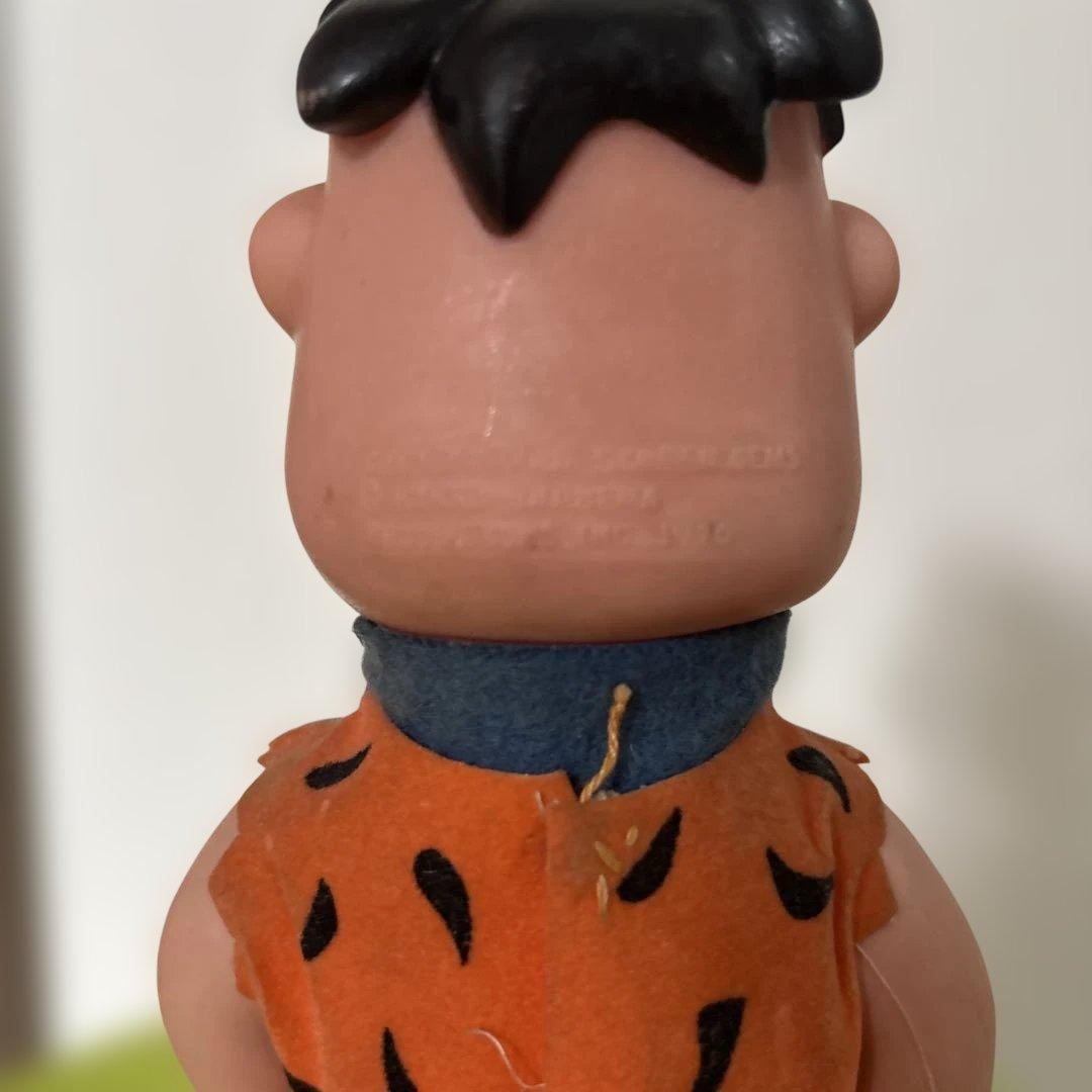 【稀少】70年代 フリントストーン フレッド ソフビ フィギュア DAKIN