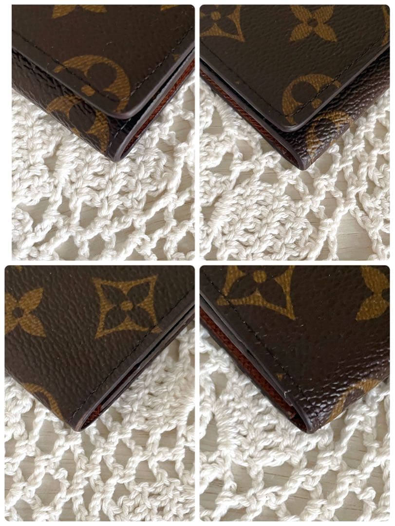 極美品　現行　ルイヴィトン　RFID搭載　アンヴェロップ　カルトドゥヴィジット