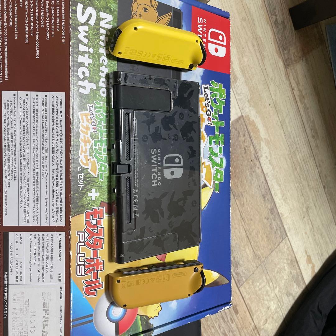 Nintendo Switch let’s go ピカチュウ