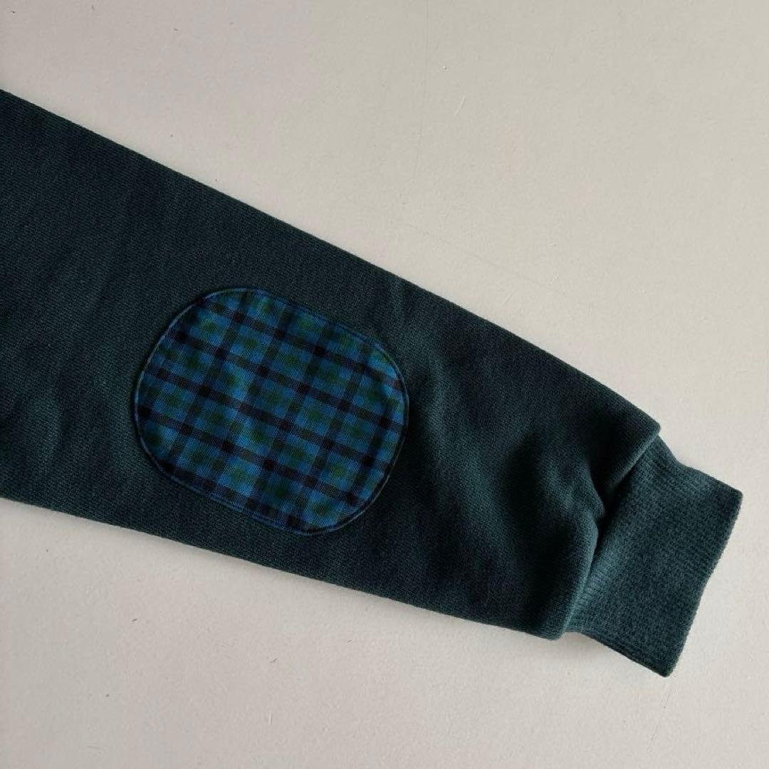 ファミリア　長袖　トレーナー　ファミちゃん　兵隊　肘　チェック　男の子　秋　冬