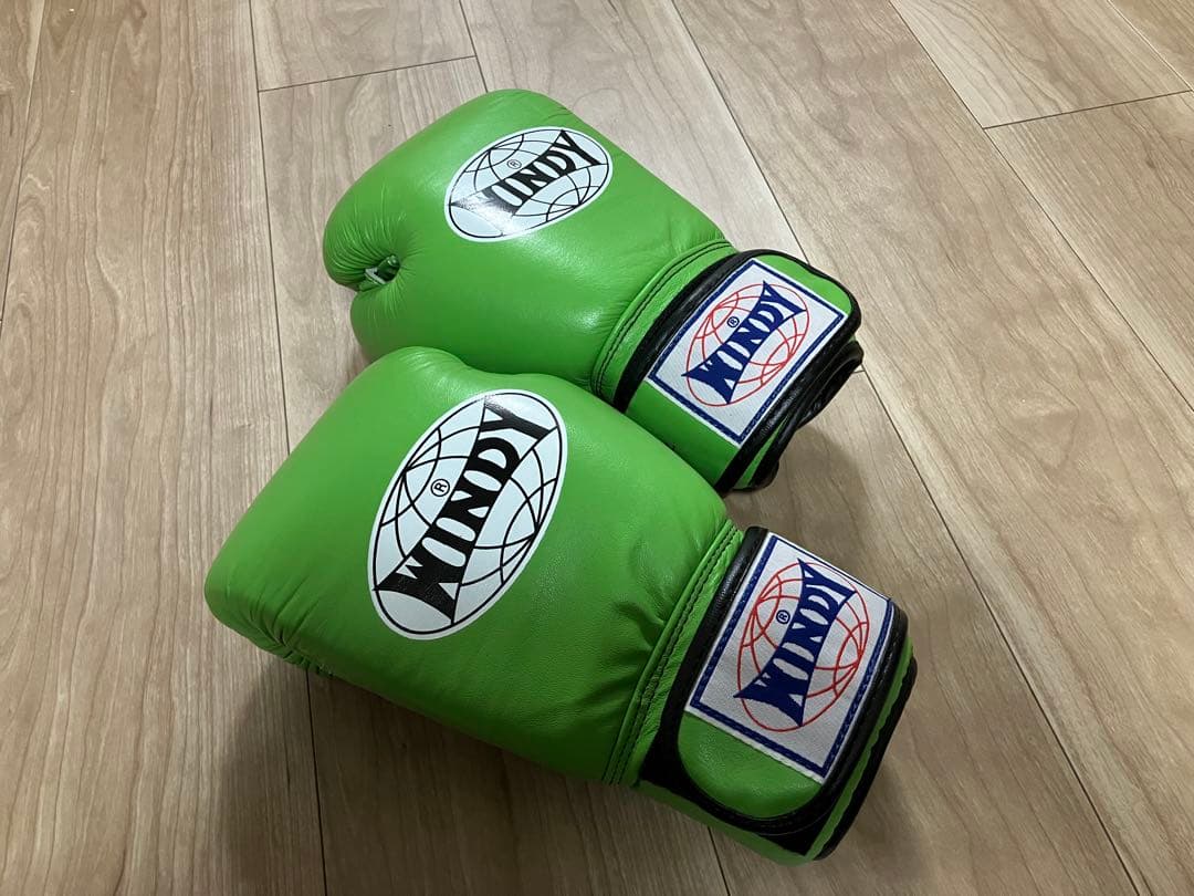 WINDY ボクシンググローブ 10 oz グリーン