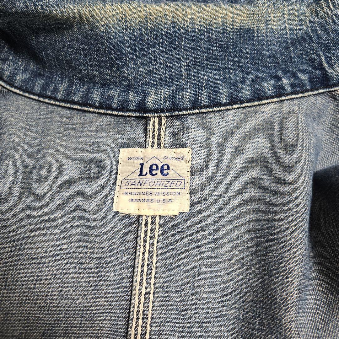 美品 Lee リー カバーオール 91-J デニム 0412 復刻