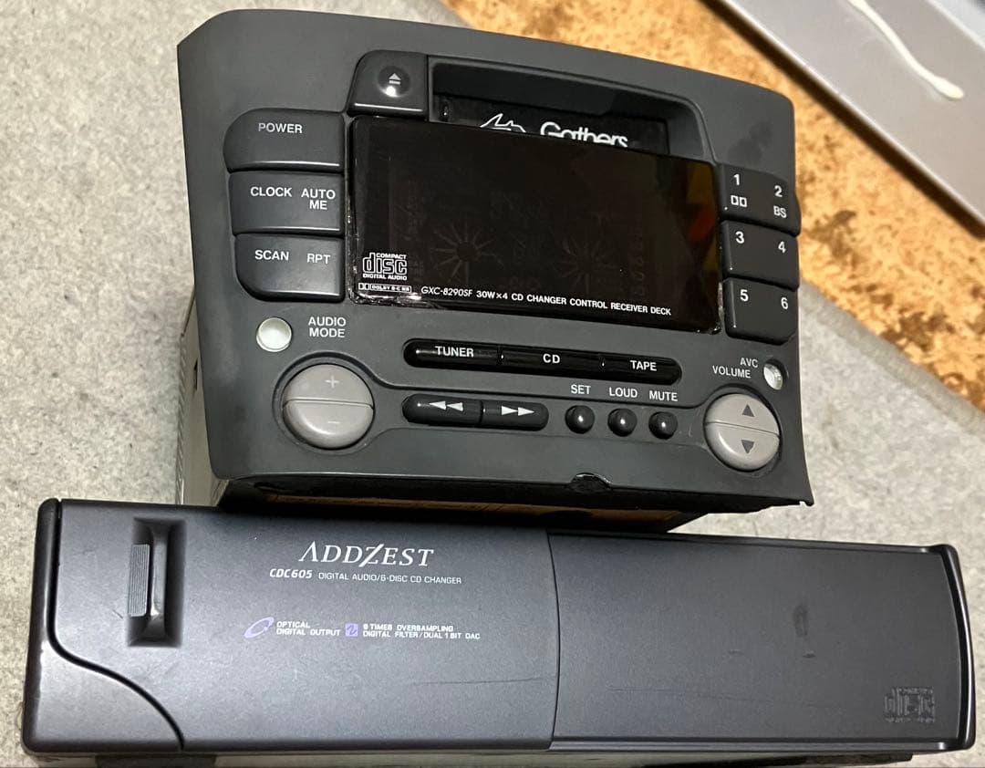 ホンダ純正ビート純正カセットチューナーCDチェンジャーPP1