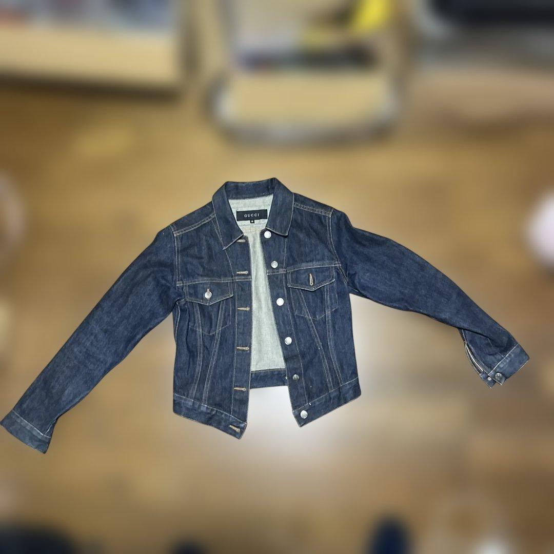 GUCCI デニムジャケット サイズ38 S-M
